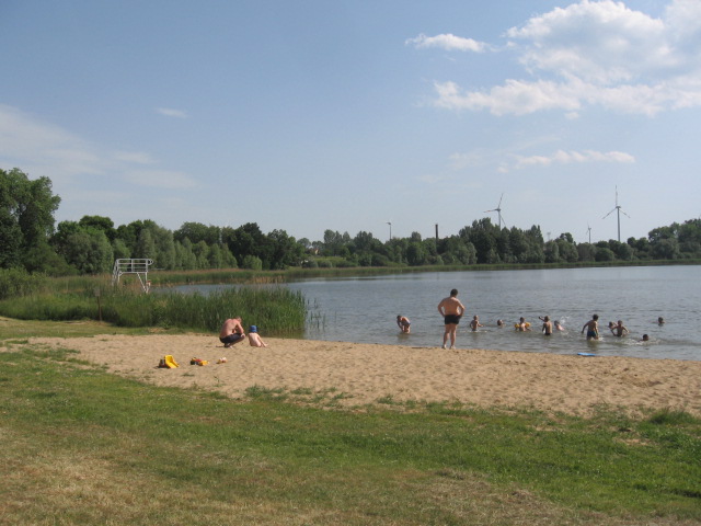 Wichmannsdorf - Badestelle Haussee, Foto: Anet Hoppe