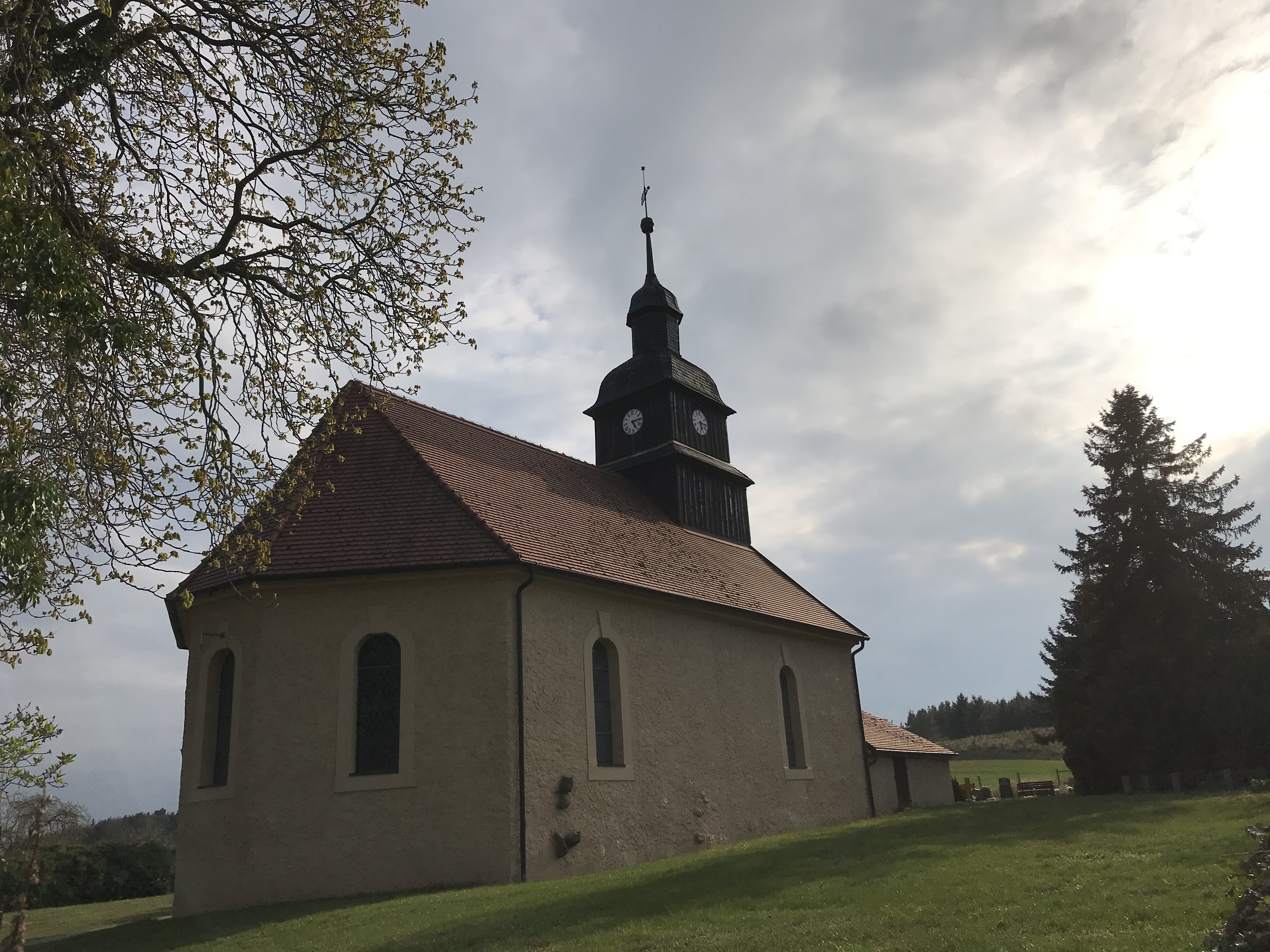 Kirche Naugarten, Foto: Anet Hoppe