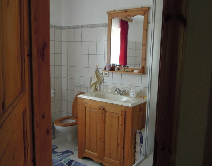 Badezimmer Beispielansicht Schwalbenhof, Foto: Andrea Glös-Hiller