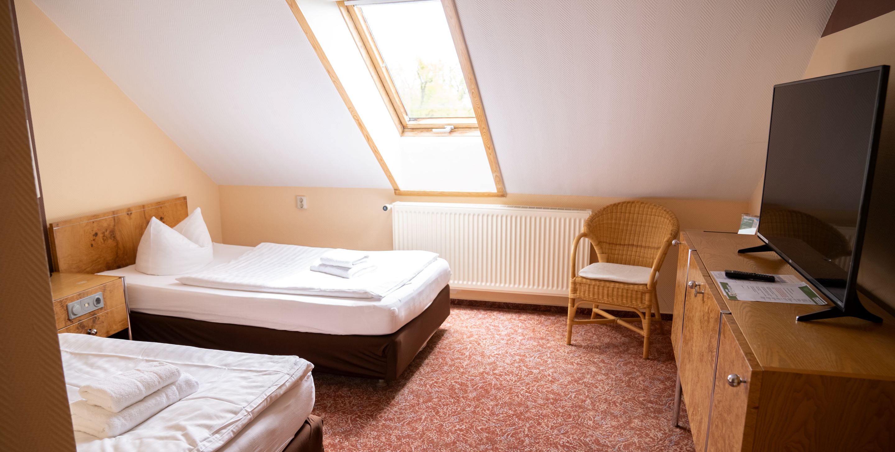 Zweibettzimmer, Foto: Marvin Schön , Lizenz: LD Eevnt GmbH c/o Hotel am Uckersee