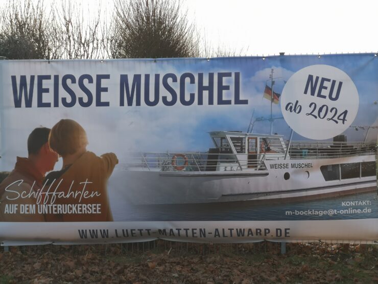 Weisse Muschel Prenzlau, Foto: Merith Sommer, Lizenz: tmu GmbH